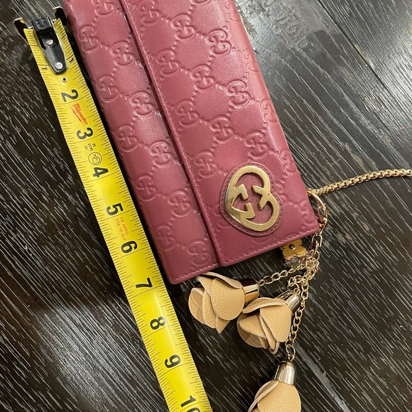 Gucci GG Mauve Wallet with auth certificate - Picture 11 of 13